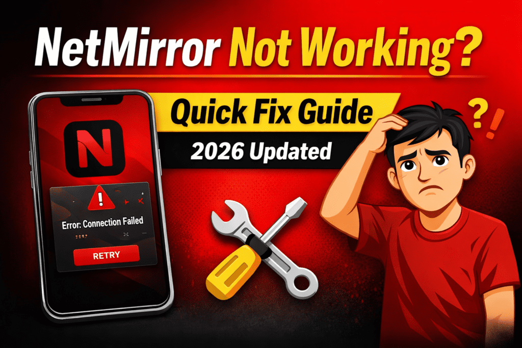 NetMirror Not Working Quick Fix Guide (2026 Updated)