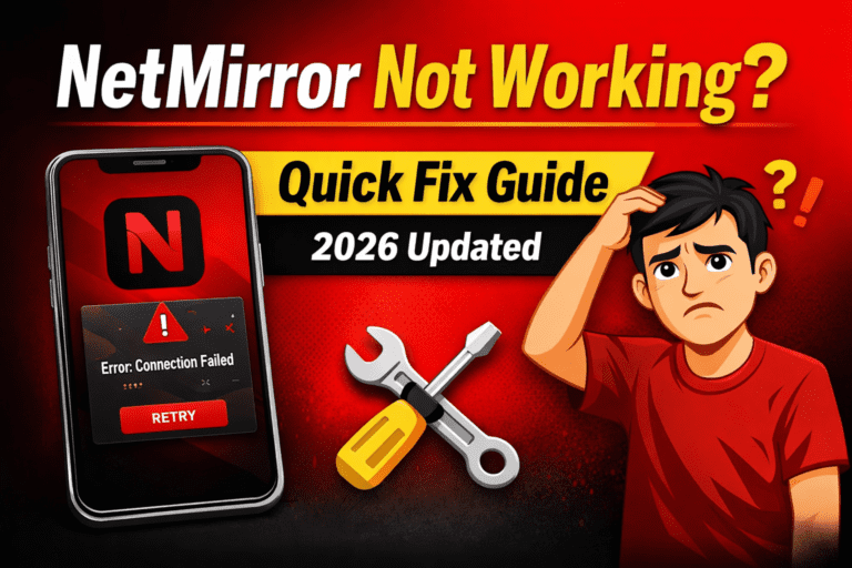 NetMirror Not Working Quick Fix Guide (2026 Updated)